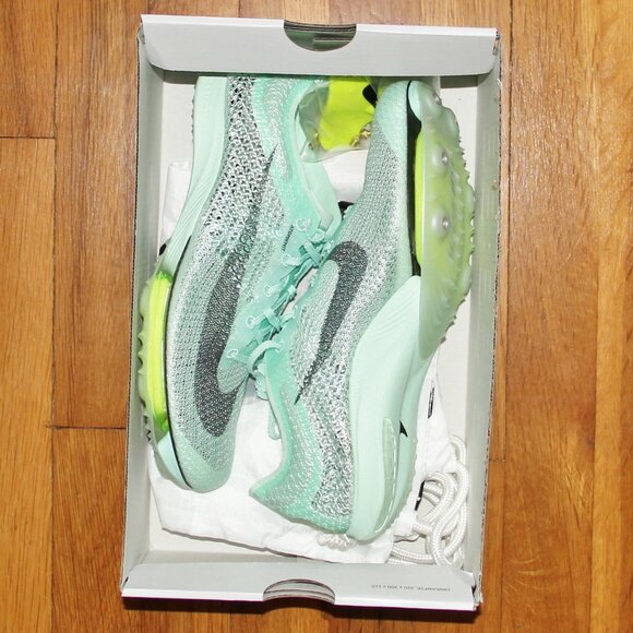 Nike Air Zoom Victory Track Spikes Mint Foam Volt Mens 9 11 - Picture 7 of 10